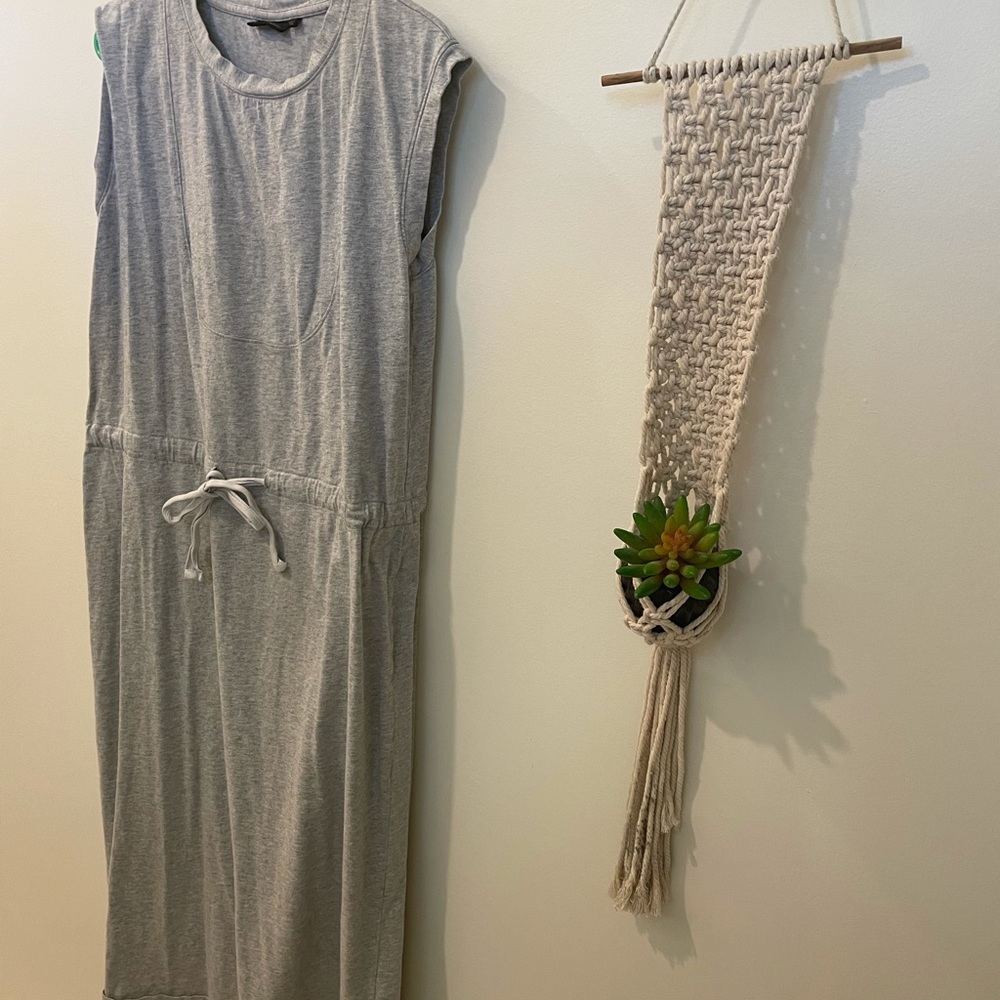Kate Spade Saturday midi length gray dress